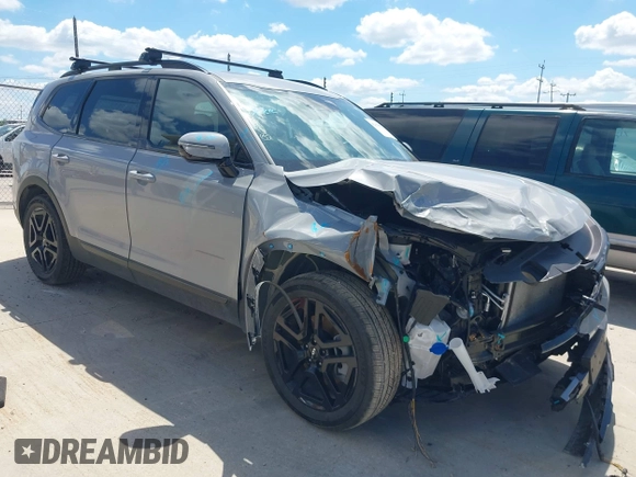 2024 Kia Telluride SX X-Pro с VIN 5XYP5DGC2RG492156, выставлен на аукционе IAAI как лот 42193572 с пробегом 7 888 миль миль и . История ставок и продаж доступна на DreamBid. Изображение 1.