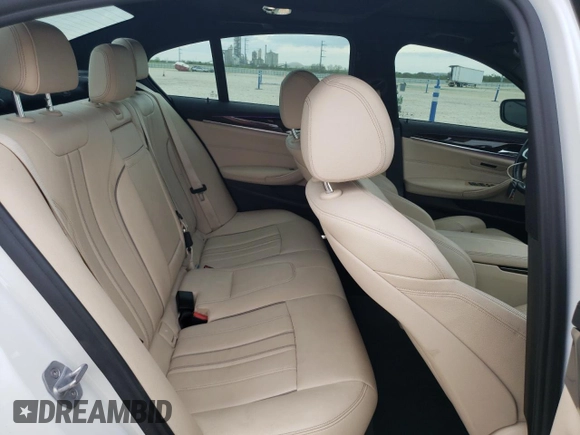 2018 BMW 5 Series 540i with VIN WBAJE5C52JWA95427, listed as a Copart auction lot 50937615 with 48,775 mi miles and Salvage Title. Bid and sale history available at carsss.com. Image 11.