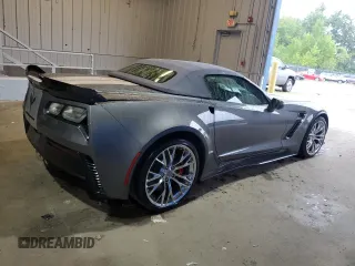 2015 Chevrolet Corvette Z06 3LZ with VIN 1G1YU3D61F5604992, listed as a Copart auction lot 66395114 with 23,555 mi miles and Salvage Title. Bid and sale history available at carsss.com. Image 3.