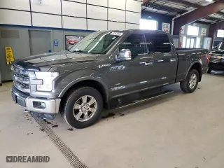 2015 Ford F-150 XLT w/HD Payload Pkg with VIN 1FTFW1EG8FFC65095, listed as a Copart auction lot 52502095 with 180,531 mi miles and Clean Title. Bid and sale history available at carsss.com. Image 1.