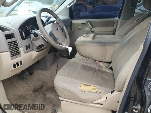 2012 Nissan Titan S with VIN 1N6BA0EJ5CN301052, listed as a Copart auction lot 83466384 with 266,154 mi miles and Salvage Title. Bid and sale history available at carsss.com. Image 7.