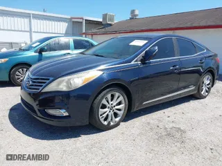 2012 Hyundai Azera with VIN KMHFG4JG9CA166469, listed as a IAAI auction lot 42054553 with 117,244 mi miles. Bid and sale history available at carsss.com. Image 2.