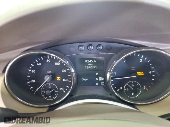 2008 Mercedes-Benz R 3.0L with VIN 4JGCB22E78A087120, listed as a Copart auction lot 72170894 with 194,830 mi miles and Salvage title. Bid and sale history available at DreamBid. Image 9.