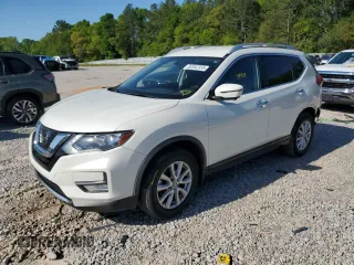 2017 Nissan Rogue SV with VIN JN8AT2MT5HW405487, listed as a Copart auction lot 52342335 with 34,959 mi miles and Salvage Title. Bid and sale history available at carsss.com. Image 1.