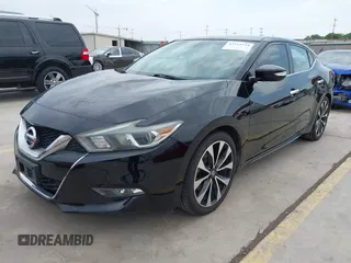 2016 Nissan Maxima SV z VIN 1N4AA6AP2GC376472, wystawiony jako IAAI lot #42115734 z przebiegiem 98 432 mil mil oraz . Historia ofert i sprzedaży dostępna na DreamBid. Obrazek 2.