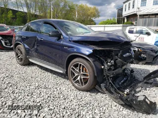 2019 Mercedes-Benz GLE 43 AMG with VIN 4JGED6EB6KA137492, listed as a Copart auction lot 55949455 with Not provided miles and Salvage title. Bid and sale history available at DreamBid. Image 4.
