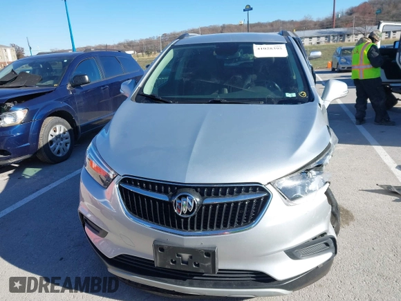 2019 Buick Encore Preferred with VIN KL4CJESB8KB848232, listed as a IAAI auction lot 41028395 with 72,441 mi miles. Bid and sale history available at carsss.com. Image 12.