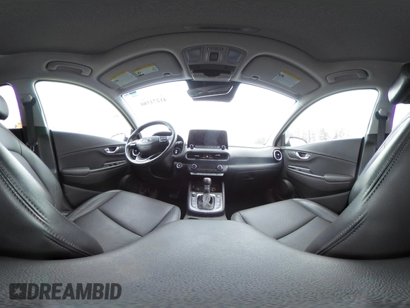 2022 Hyundai Kona Limited with VIN KM8K5CA3XNU811739, listed as a IAAI auction lot 41271588 with 50,007 mi miles and . Bid and sale history available at DreamBid. Image 19.