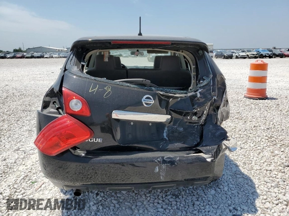 2013 Nissan Rogue S with VIN JN8AS5MT9DW501170, listed as a Copart auction lot 53796655 with 148,086 mi miles and Salvage Title. Bid and sale history available at DreamBid. Image 6.