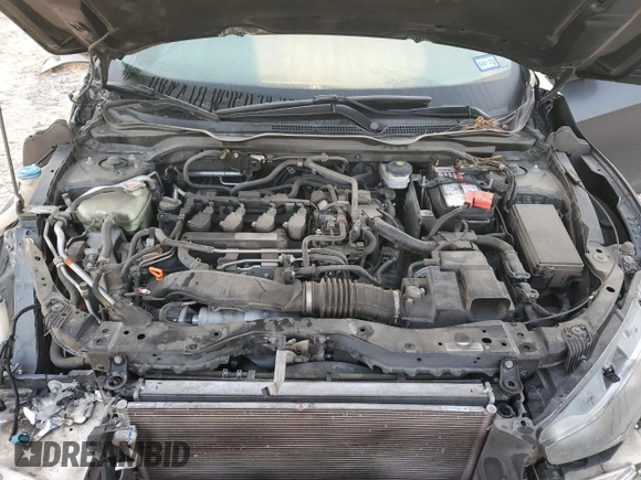 2017 Honda Civic Sedan EX-L with VIN 19XFC1F73HE015610, listed as a Copart auction lot 51962635 with 59,212 mi miles and Salvage Title. Bid and sale history available at carsss.com. Image 11.