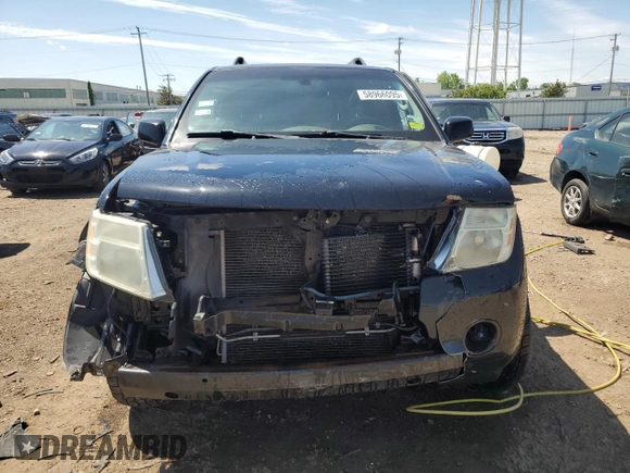 2011 Nissan Pathfinder S with VIN 5N1AR1NB6BC613070, listed as a Copart auction lot 58966095 with 114,489 mi miles and Salvage title. Bid and sale history available at DreamBid. Image 5.