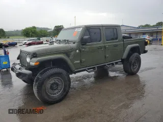 2022 Jeep Gladiator High Altitude z VIN 1C6HJTFG3NL175555, wystawiony jako Copart lot #53059995 z przebiegiem 23 014 mil mil oraz Szkoda całkowita • Salvage title. Historia ofert i sprzedaży dostępna na DreamBid. Obrazek 1.
