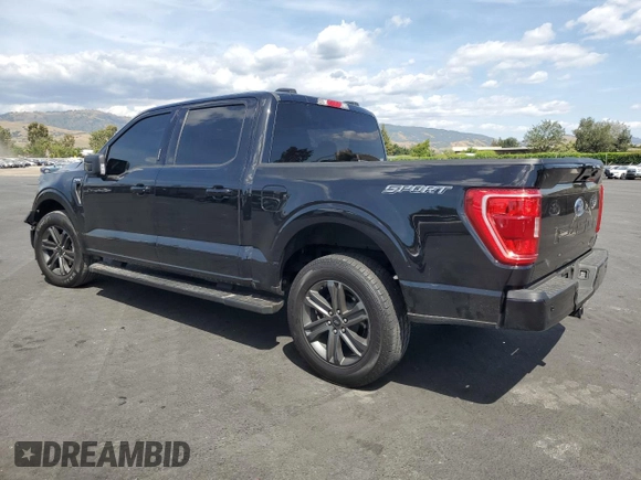 2023 Ford F-150 XL with VIN 1FTEW1C59PFC47929, listed as a Copart auction lot 57086585 with 68,472 mi miles and Salvage title. Bid and sale history available at DreamBid. Image 2.