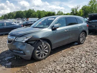 2016 Acura MDX Technology с VIN 5FRYD4H42GB019858, выставлен на аукционе Copart как лот 60075565 с пробегом 94 041 миль миль и Списание • Salvage title. История ставок и продаж доступна на DreamBid. Изображение 1.