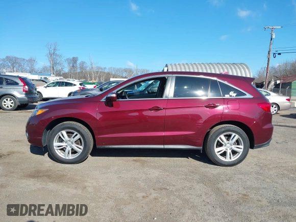 2014 Acura RDX Tech Pkg with VIN 5J8TB4H50EL005348, listed as a IAAI auction lot 41883118 with 118,638 mi miles. Bid and sale history available at carsss.com. Image 14.