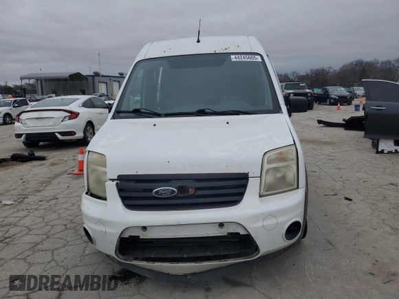 2011 Ford Transit Connect XLT with VIN NM0LS7BN8BT044173, listed as a Copart auction lot 44245605 with 226,334 mi miles and Salvage title. Bid and sale history available at DreamBid. Image 5.