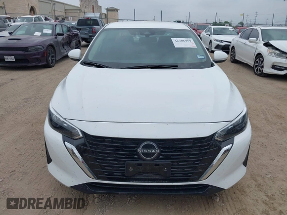 2024 Nissan Sentra SV with VIN 3N1AB8CV6RY279447, listed as a IAAI auction lot 42306959 with 21,720 mi miles and . Bid and sale history available at DreamBid. Image 12.