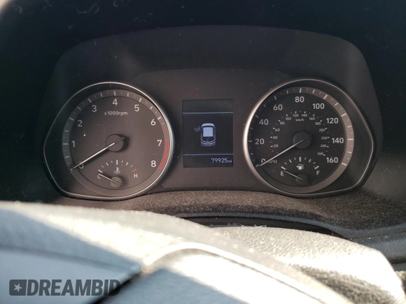 2019 Hyundai Elantra GT with VIN KMHH35LE0KU088876, listed as a Copart auction lot 69806904 with 79,925 mi miles and Salvage Title. Bid and sale history available at carsss.com. Image 9.