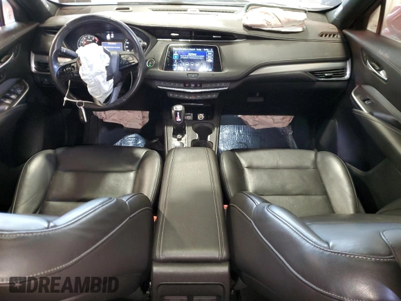 2019 Cadillac XT4 AWD Premium Luxury with VIN 1GYFZDR4XKF103773, listed as a Copart auction lot 47751935 with 98,705 mi miles and Salvage title. Bid and sale history available at DreamBid. Image 8.