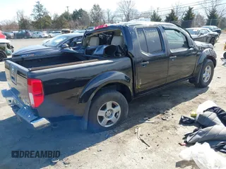 2008 Nissan Frontier SE with VIN 1N6AD07W28C408204, listed as a IAAI auction lot 41745552 with 165,572 mi miles and . Bid and sale history available at DreamBid. Image 4.