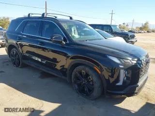 2024 Hyundai Palisade XRT with VIN KM8R34GE3RU689413, listed as a IAAI auction lot 41470168 with 33,974 mi miles. Bid and sale history available at carsss.com. Image 1.