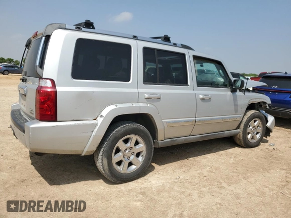 2006 Jeep Commander Limited with VIN 1J8HH58256C366079, listed as a Copart auction lot 51107395 with 176,738 mi miles and Salvage title. Bid and sale history available at DreamBid. Image 3.