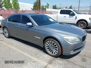 2012 BMW 7 Series 740Li with VIN WBAKB4C50CC576429, listed as a IAAI auction lot 42153378 with 161,168 mi miles and . Bid and sale history available at DreamBid. Image 1.