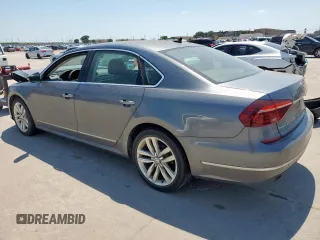 2017 Volkswagen Passat SE z VIN 1VWGT7A35HC074710, wystawiony jako Copart lot #57789935 z przebiegiem 117 351 mil mil oraz Szkoda całkowita • Salvage title. Historia ofert i sprzedaży dostępna na DreamBid. Obrazek 2.
