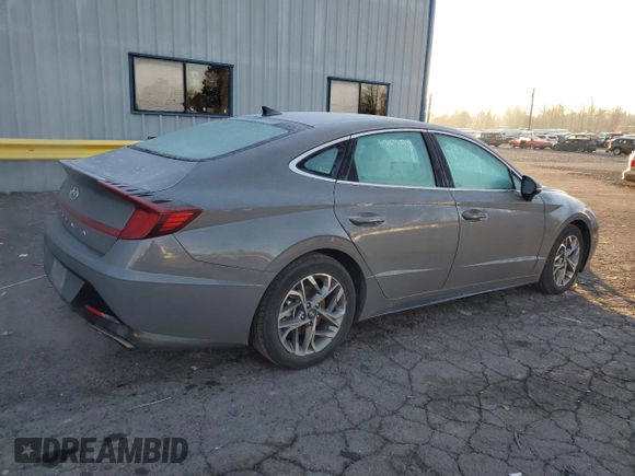 2023 Hyundai Sonata SEL with VIN KMHL64JA5PA289841, listed as a Copart auction lot 42787355 with 41,981 mi miles and Salvage Title. Bid and sale history available at DreamBid. Image 3.