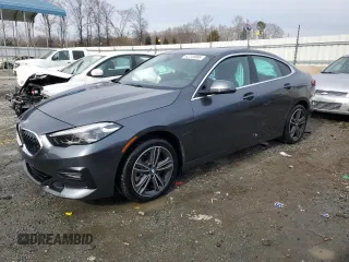 2021 BMW 2 Series 228i with VIN WBA53AK04M7J63499, listed as a Copart auction lot 42144685 with 14,189 mi miles and Salvage Title. Bid and sale history available at carsss.com. Image 1.
