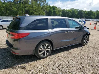 2024 Honda Odyssey Touring with VIN 5FNRL6H8XRB039009, listed as a Copart auction lot 56136305 with Not provided miles and Salvage title. Bid and sale history available at DreamBid. Image 3.