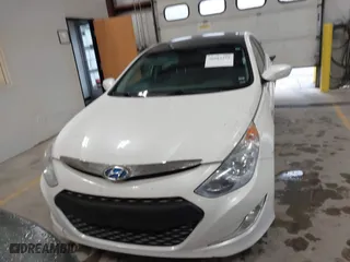 2015 Hyundai Sonata Hybrid Limited with VIN KMHEC4A40FA119364, listed as a IAAI auction lot 40883259 with 148,969 mi miles. Bid and sale history available at carsss.com. Image 12.