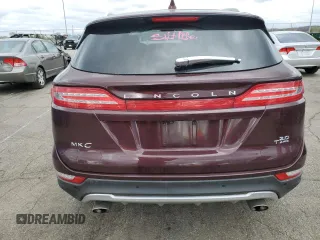 2018 Lincoln MKC Select with VIN 5LMCJ2D94JUL13697, listed as a Copart auction lot 52852685 with 38,395 mi miles and Salvage title. Bid and sale history available at DreamBid. Image 6.