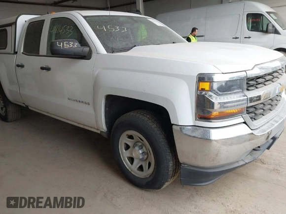 2017 Chevrolet Silverado 1500 Work Truck with VIN 1GCVKNEH9HZ279628, listed as a IAAI auction lot 41814533 with 224,778 mi miles. Bid and sale history available at carsss.com. Image 1.