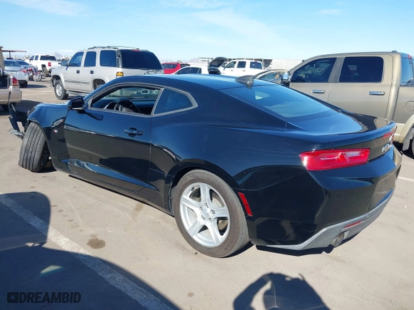 2016 Chevrolet Camaro 1LT with VIN 1G1FB1RSXG0187703, listed as a IAAI auction lot 41883383 with 69,705 mi miles. Bid and sale history available at carsss.com. Image 3.