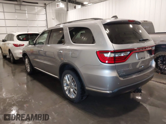 2016 Dodge Durango Limited with VIN 1C4RDJDG0GC474211, listed as a IAAI auction lot 42235569 with 105,320 mi miles and . Bid and sale history available at DreamBid. Image 3.