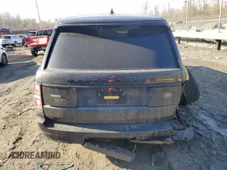 2019 Land Rover Range Rover with VIN SALGS2RE7KA561868, listed as a Copart auction lot 42425395 with Not provided miles and Salvage title. Bid and sale history available at DreamBid. Image 6.