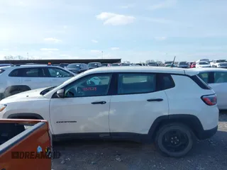 2018 Jeep Compass Sport with VIN 3C4NJCABXJT263332, listed as a IAAI auction lot 41554259 with 91,156 mi miles and . Bid and sale history available at DreamBid. Image 14.