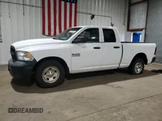 2018 Ram 1500 Tradesman z VIN 1C6RR6FG0JS194921, wystawiony jako Copart lot #54876475 z przebiegiem 77 579 mil mil oraz Czysty tytuł • Clean title. Historia ofert i sprzedaży dostępna na DreamBid. Obrazek 1.