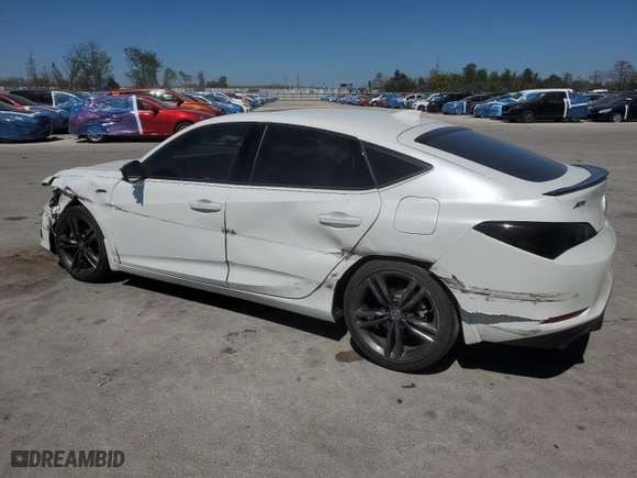 2024 Acura Integra w/A-Spec Package with VIN 19UDE4H32RA024348, listed as a Copart auction lot 48718975 with 14,449 mi miles and Salvage Title. Bid and sale history available at carsss.com. Image 2.