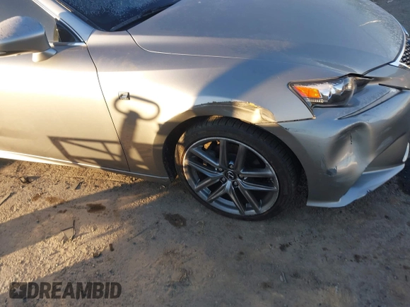 2015 Lexus IS 250 with VIN JTHCF1D2XF5029660, listed as a IAAI auction lot 41435411 with 82,600 mi miles and . Bid and sale history available at DreamBid. Image 6.