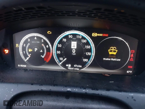 2017 Jaguar XJ with VIN SAJWA1CE7HMW06762, listed as a IAAI auction lot 41739746 with 79,541 mi miles and . Bid and sale history available at DreamBid. Image 7.