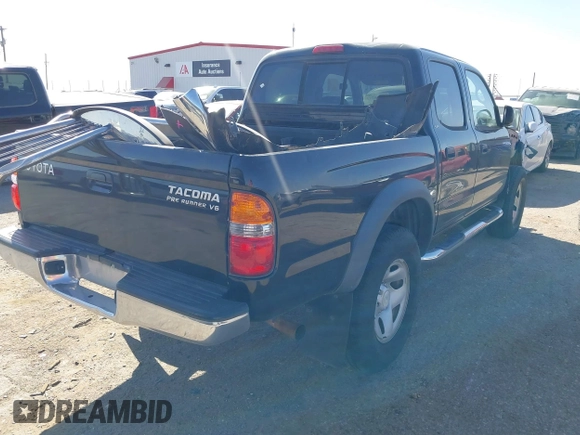 2002 Toyota Tacoma PreRunner with VIN 5TEGN92N02Z079606, listed as a IAAI auction lot 41848744 with 134,964 mi miles and . Bid and sale history available at DreamBid. Image 4.