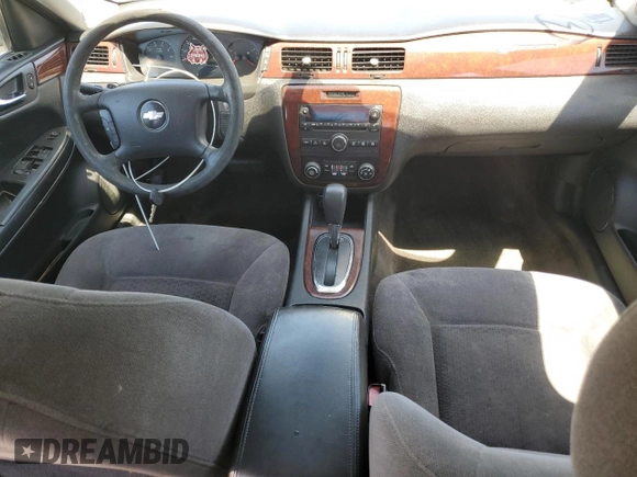 2010 Chevrolet Impala LS with VIN 2G1WA5EN9A1120693, listed as a Copart auction lot 55350115 with 231,615 mi miles and Salvage Title. Bid and sale history available at DreamBid. Image 8.