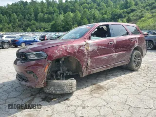 2021 Dodge Durango R/T with VIN 1C4SDJCT8MC574178, listed as a Copart auction lot 56684245 with 97,151 mi miles and Salvage title. Bid and sale history available at DreamBid. Image 1.