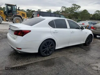 2015 Lexus GS 350 with VIN JTHBE1BL9FA000877, listed as a Copart auction lot 41184674 with 91,361 mi miles. Bid and sale history available at carsss.com. Image 3.