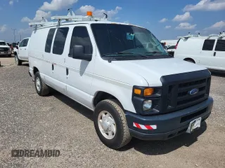 2008 Ford Econoline Cargo Commercial with VIN 1FTNE24L28DA83104, listed as a IAAI auction lot 42786163 with 164,368 mi miles and . Bid and sale history available at DreamBid. Image 3.