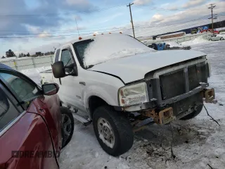 2007 Ford F-250 XL with VIN 1FTSX21P87EA38360, listed as a Copart auction lot 88650695 with 214,202 mi miles and Salvage Title. Bid and sale history available at DreamBid. Image 4.