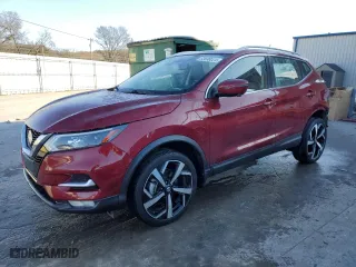 2022 Nissan Rogue Sport SL with VIN JN1BJ1CV4NW340908, listed as a Copart auction lot 83696024 with 53,207 mi miles and Salvage Title. Bid and sale history available at carsss.com. Image 1.