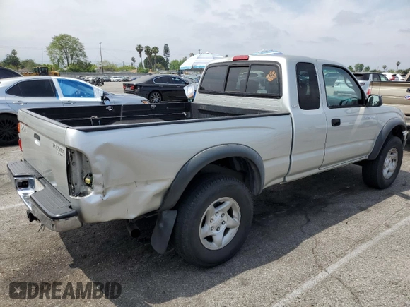 2002 Toyota Tacoma PreRunner with VIN 5TESM92N82Z140102, listed as a Copart auction lot 57904865 with 352,308 mi miles and Salvage title. Bid and sale history available at DreamBid. Image 3.